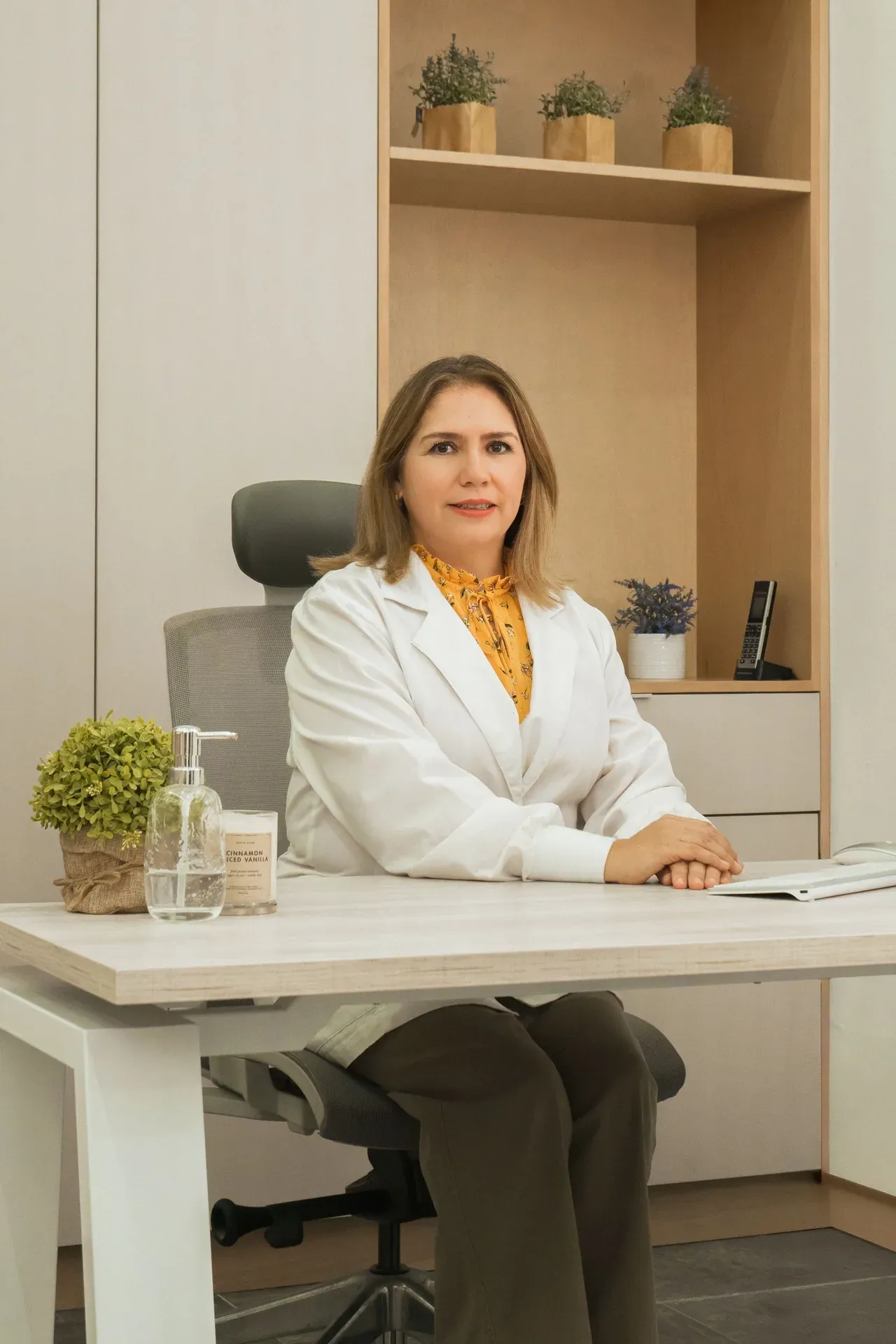 Dra. Ana Laura auscultación médica real